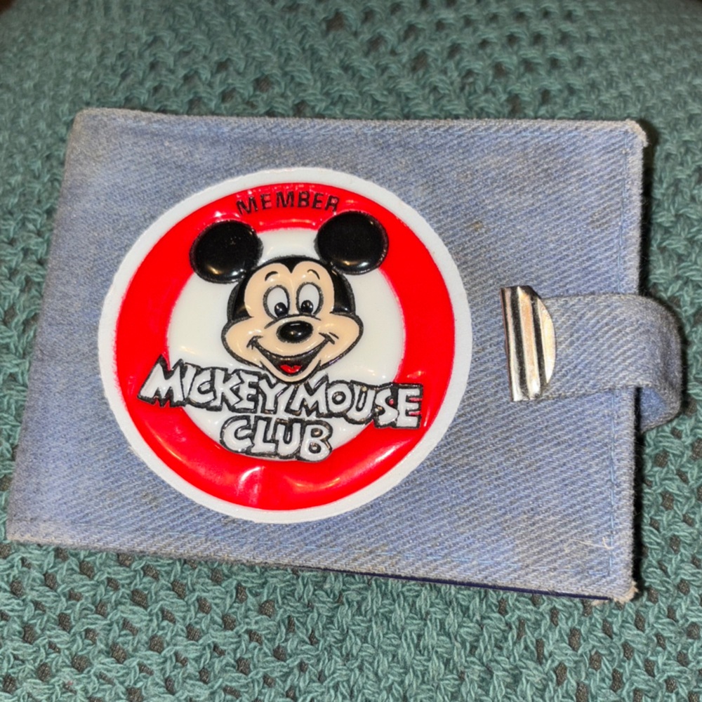 Mickey Mouse Club Kids Wallet - Blue
